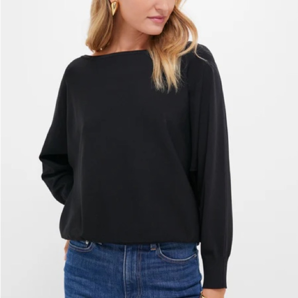 Tuckernuck Black Long Sleeve Sweater